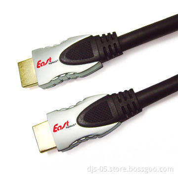 HDMI M to M Metal Cable, Supports 1,080p Resolution, RoHS Compliant, with Metal Assembly